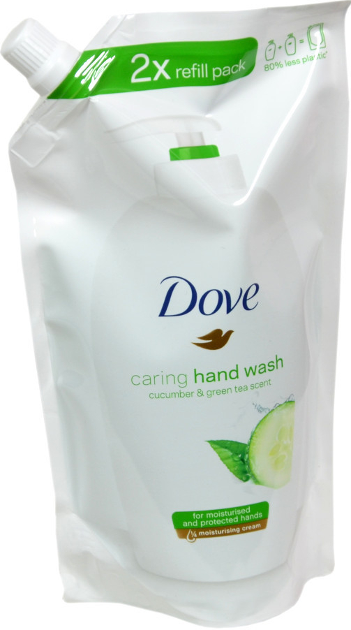 Dove Go Fresh Fresh Touch tekuté mýdlo náhradní náplň 500 ml od 40 Kč -  Heureka.cz
