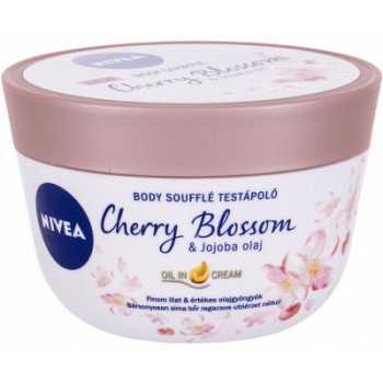 Nivea tělové suflé s olejem Cherry Blossom & jojobový olej 200 ml