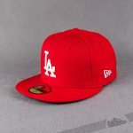 New Era Leag Basic Mlb F12 Losdod Fitted cap Red White – Zboží Mobilmania