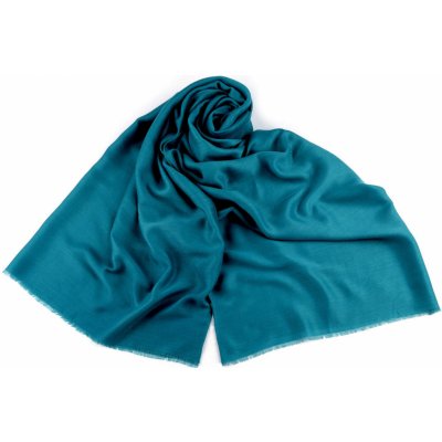 Prima-obchod Letní šátek / šála / pléd jednobarevný 85x180 cm, barva 8 tyrkys – Hledejceny.cz