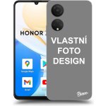 Pouzdro Picasee silikonové Honor X7 - Vlastní design/motiv černé – Zboží Mobilmania