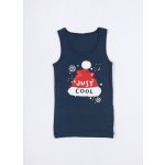 Extreme Intimo tílko vánoční čepice tmavě modré – Zboží Dáma