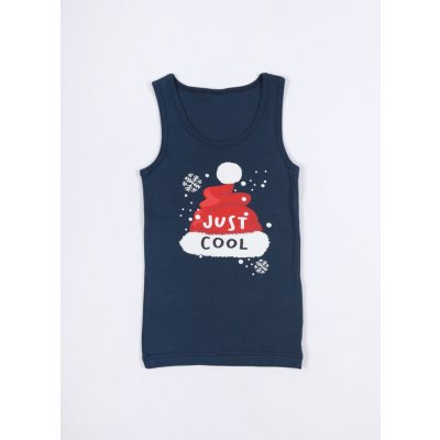 Extreme Intimo tílko vánoční čepice tmavě modré – Zboží Dáma