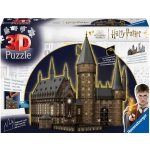 Ravensburger 3D puzzle Harry Potter: Bradavický hrad - Astronomická věž 540 ks svítící – Zboží Dáma