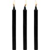 SM, BDSM, fetiš Master Series Dark Drippers Fetish Drip Candles Set of 3 Black