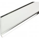 Acara soklová lišta k nalepení AP39 Standard nerez V2A lesk 40 mm 2 m – Sleviste.cz