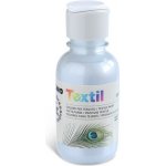 Barva na textil PRIMO 125 ml metalická stříbrná – Zboží Mobilmania