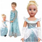 Smily Play Velká chodící panenka 70 cm princezna – Zbozi.Blesk.cz