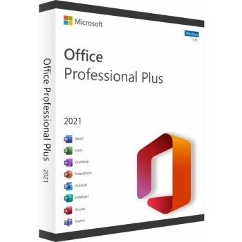 Microsoft Office 2021 Professional, elektronická licence EU, 269-17186, druhotná licence