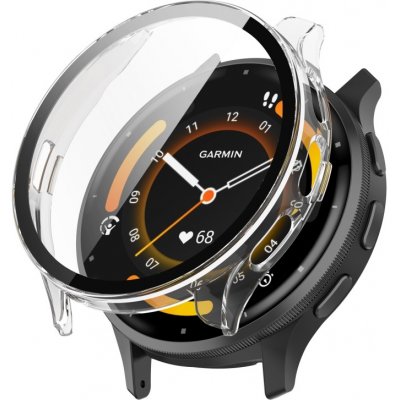 VSECHNONAMOBIL PC FULL COVER Plastový kryt se sklem pro Garmin Venu 3S průhledný 64443 – Zboží Živě