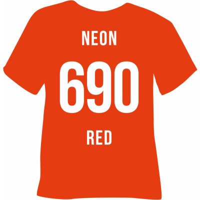 POLI-FLEX PREMIUM 690 Neon Red š. 0.5m – Zboží Živě