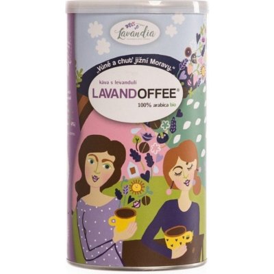 Lavandia Bio Lavandoffee káva s levandulí 100% Arabica 150 g