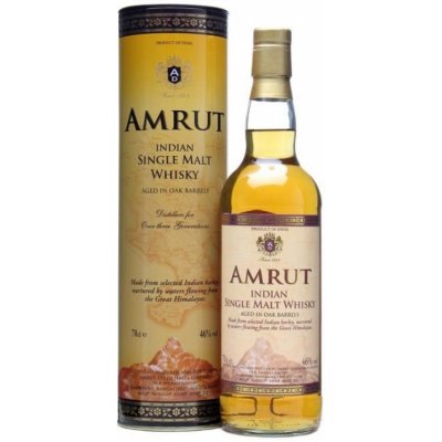 Amrut Indian Single Malt 46% 0,7 l (holá láhev)
