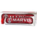 Marvis Cinnamon Mint zubní pasta bez fluoridu 75 ml