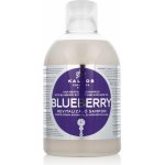 Kallos Cosmetics Blueberry regenerační šampon pro suché a poškozené vlasy 1000 ml pro ženy
