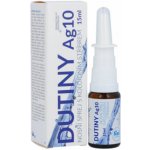 Dutiny Ag10 nosní sprej s koloidním stříbrem 15 ml – Zbozi.Blesk.cz