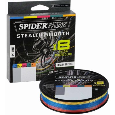 Spiderwire Pletená Šňůra Stealth Smooth 8 300m 0,33mm 38,1kg – Zboží Dáma