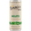 Míchané nápoje Republica Mojito Rum Máta Limetka Soda 6% 0,25 ml (plech)