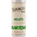 Republica Mojito Rum Máta Limetka Soda 6% 0,25 ml (plech)