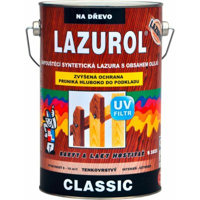 Lazurol Classic S1023 4 l ořech – Hledejceny.cz