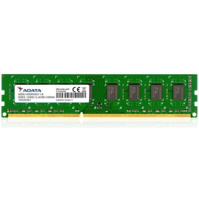 Adata DDR3 8GB 1600MHz CL11 (1x8GB) ADDU1600W8G11-S – Hledejceny.cz