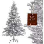 Deuba Umělý vánoční stromeček 150 cm bílý – Zbozi.Blesk.cz