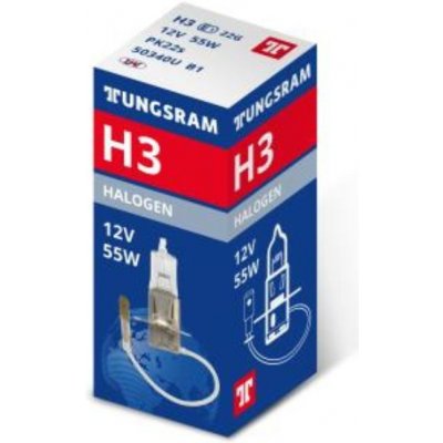 Tungsram H3 PK22s 12V 55W