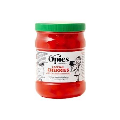 Opies Koktejlové třešně Red Maraschino 1150 g – Sleviste.cz
