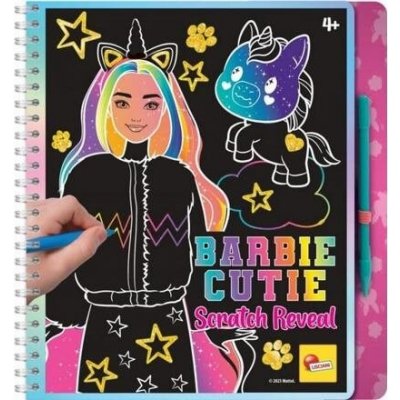 Liscianigiochi Barbie Sketch Book Cutie Scratch Reveal – Zboží Dáma