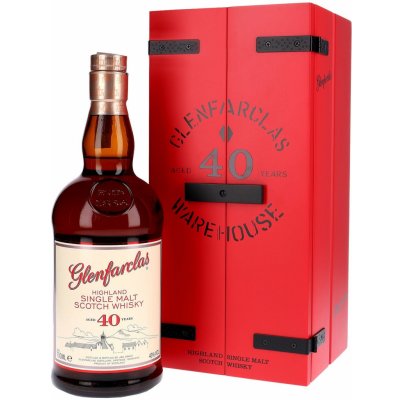 Glenfarclas 40y 43% 0,7 l (kazeta) – Zboží Mobilmania