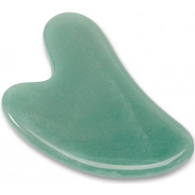 NonDolens Masážní kámen® Gua Sha srdce - Aventurín 9 x 5 cm – Zboží Dáma