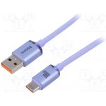 Baseus CAJY000505 Crystal shine, 2m fialový – Zboží Živě