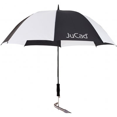 JuCad Telescopic Umbrella with pin černá/bílá – Hledejceny.cz
