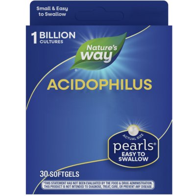 Natures Way Probiotic Pearls Acidophilus 30 tobolek – Hledejceny.cz