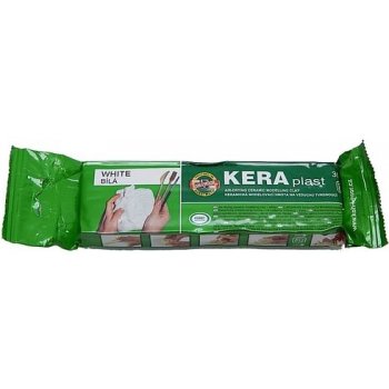 Kohinoor Modelovací hmota KERA Plast BÍLÁ 300 g