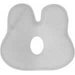 KikkaBoo Ergonomický polštář z paměťové pěny Bunny Airknit Grey 20x23x6 – Zboží Mobilmania