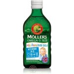 MOLLER'S Omega 3 Můj první RYBÍ OLEJ vitamín A a D 250 ml – Hledejceny.cz