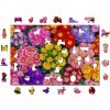 Puzzle Wooden city Kvetoucí Květiny 500 dílků