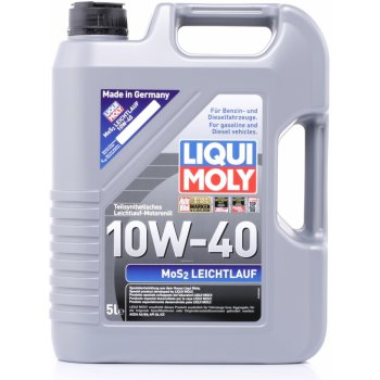 Liqui Moly 2184 MoS2 Leichtlauf 10W-40 5 l od 995 Kč - Heureka.cz