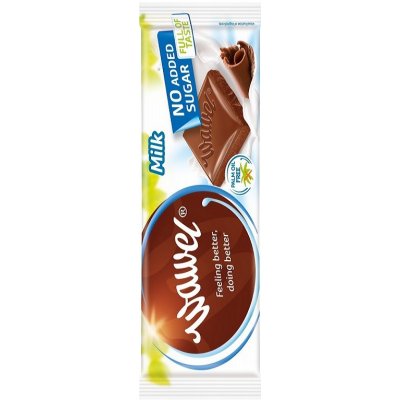 Wawel Mléčná čokoláda bez cukru 30 g