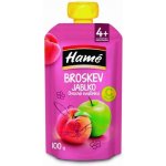 Hamé kapsička Broskev Jablko ovocná svačinka 100 g – Zboží Mobilmania