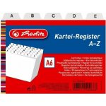 Herlitz Regis.A6 do kart.A-Z,bílý – Hledejceny.cz