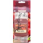 Yankee Candle Black Cherry papírová visačka 3 ks | Zboží Auto