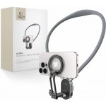Tech-Protect AC200 MAGNETICKÝ DRŽÁK NA KRK PRO GOPRO A DJI, ŠEDÝ, PASTELKA – Zboží Mobilmania