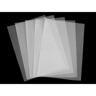 Pauzovací papír A4 50 g 10 ks Varianta: bílá transparent, Balení: 1 sáček 61511/159603/285327 – Zboží Dáma
