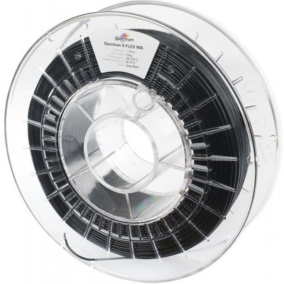Spectrum S-Flex 90A, 1,75mm, 500g, 80255, deep black – Zboží Živě