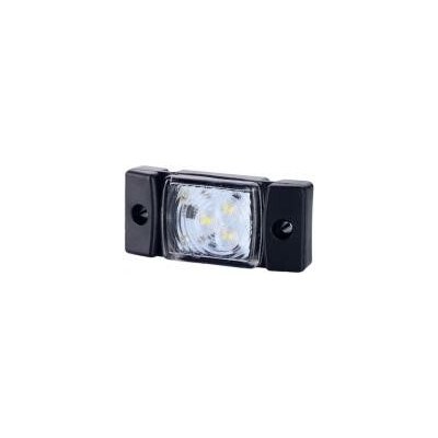 Poziční světlo bílé, LED, 12/24V, s kabelem 40cm, univerzální 14527 – Hledejceny.cz