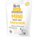 Brit Care Mini Grain-free Hair & Skin Salmon & Herring 0,4 kg – Sleviste.cz