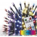 Emos D4AA04 160 LED řetěz 16 m venkovní i vnitřní RGB ovladač programy časovač – Hledejceny.cz