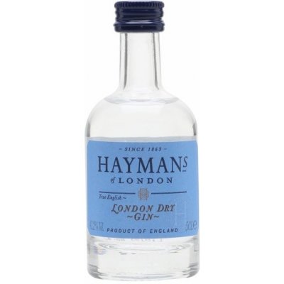 Hayman's London Dry Gin 41,2% 0,05 l (holá láhev)